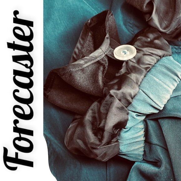 FORECASTER SPORT Vintage Mid-length Trench Raincoat Removable Liner & Hood, M - Picture 6 of 12